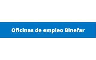 oficina de empleo binefar