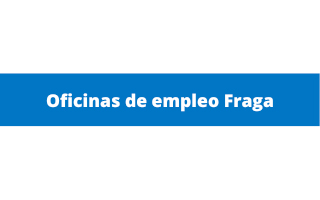 oficina de empleo fraga